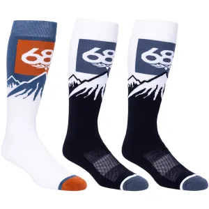 686 Mens Peaks Sock 3 Pack 2024