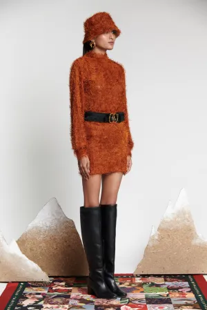 Auburn Feathered Skirt