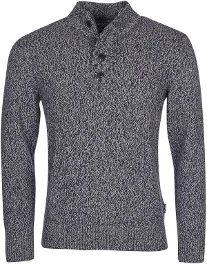 Barbour Mens Sid Half Zip Sweater