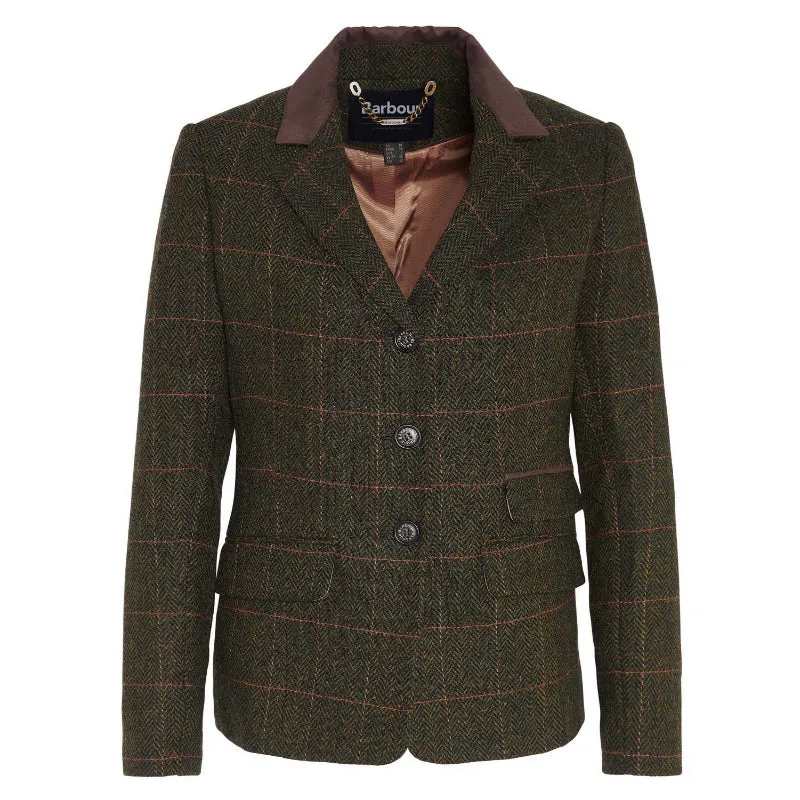 Barbour Robinson Tweed Ladies Jacket - Spiced Pumpkin