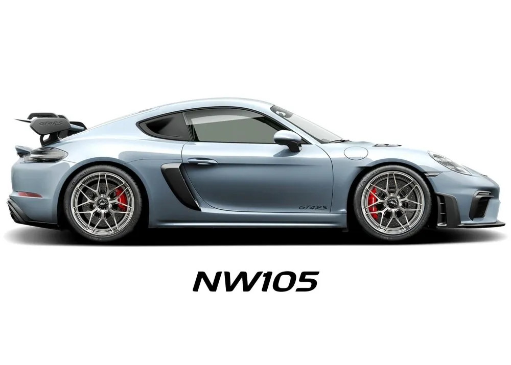 Forgeline Wheels Porsche 718 GT4RS Track Package