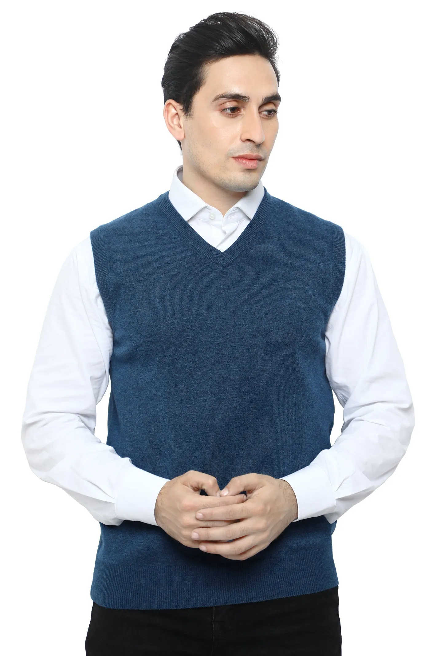 Gents Sweater In Blue SKU: SA560-BLUE
