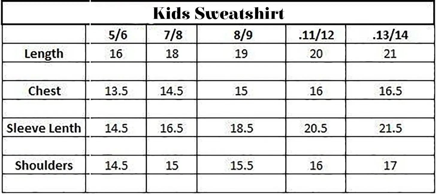 Girls Sweatshirt ( Ash Rose)