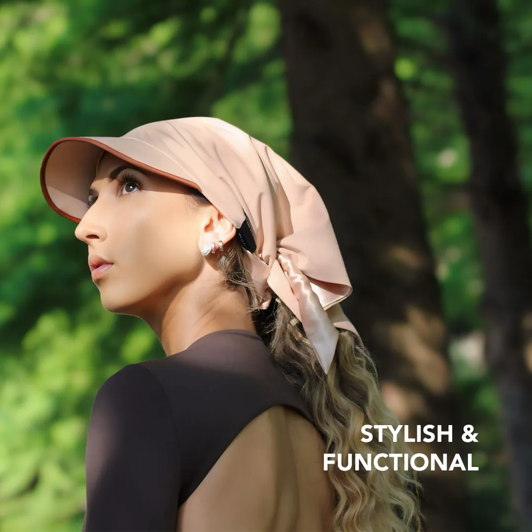 Hairbrella Satin-Lined, Waterproof Bandana Sport