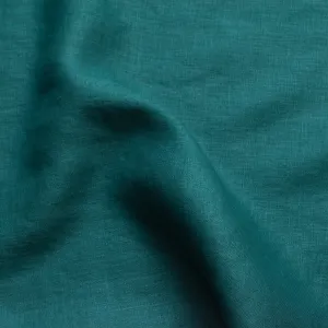 Heavy Linen - Emerald Green