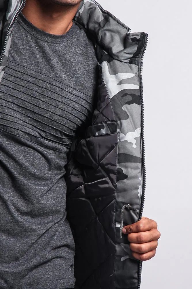 Heavy Twill Padded Military Jacket