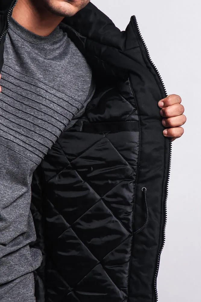 Heavy Twill Padded Military Jacket