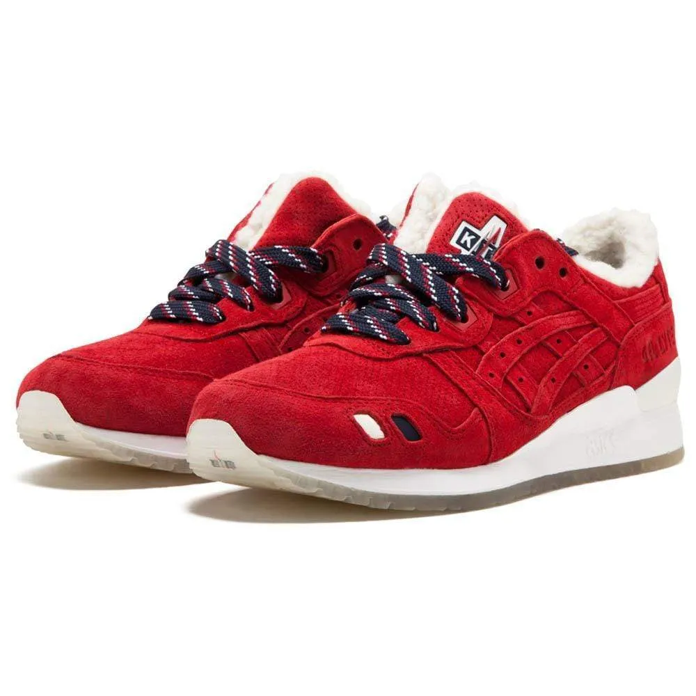 Kith x Moncler x Asics Gel Lyte 3 'Red'