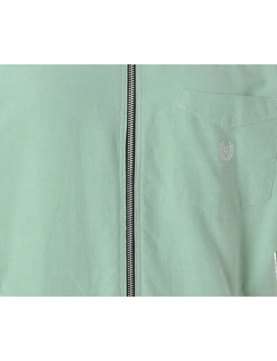 Label Jamie Branded Straight Hem Bomber Jacket
