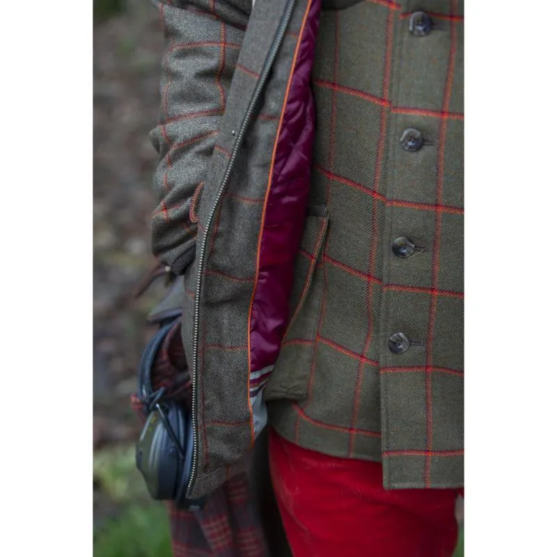 Laksen Leith Tweed Mens Shooting Vest - British Game Alliance