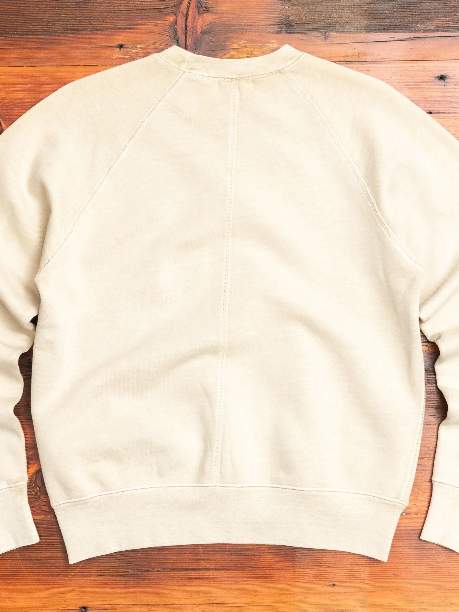 Loose Stitch Crewneck Sweater in Washed Dune