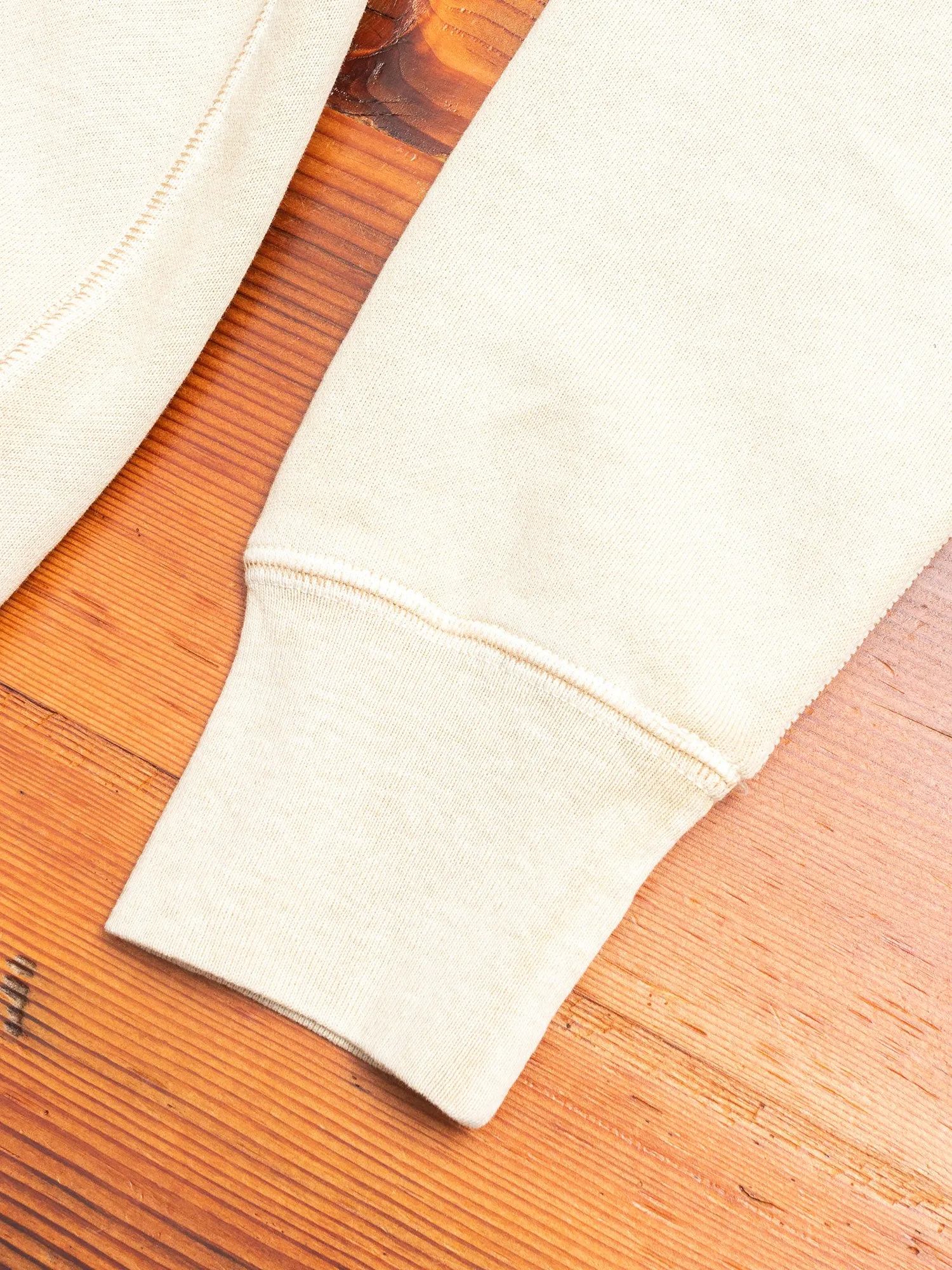 Loose Stitch Crewneck Sweater in Washed Dune