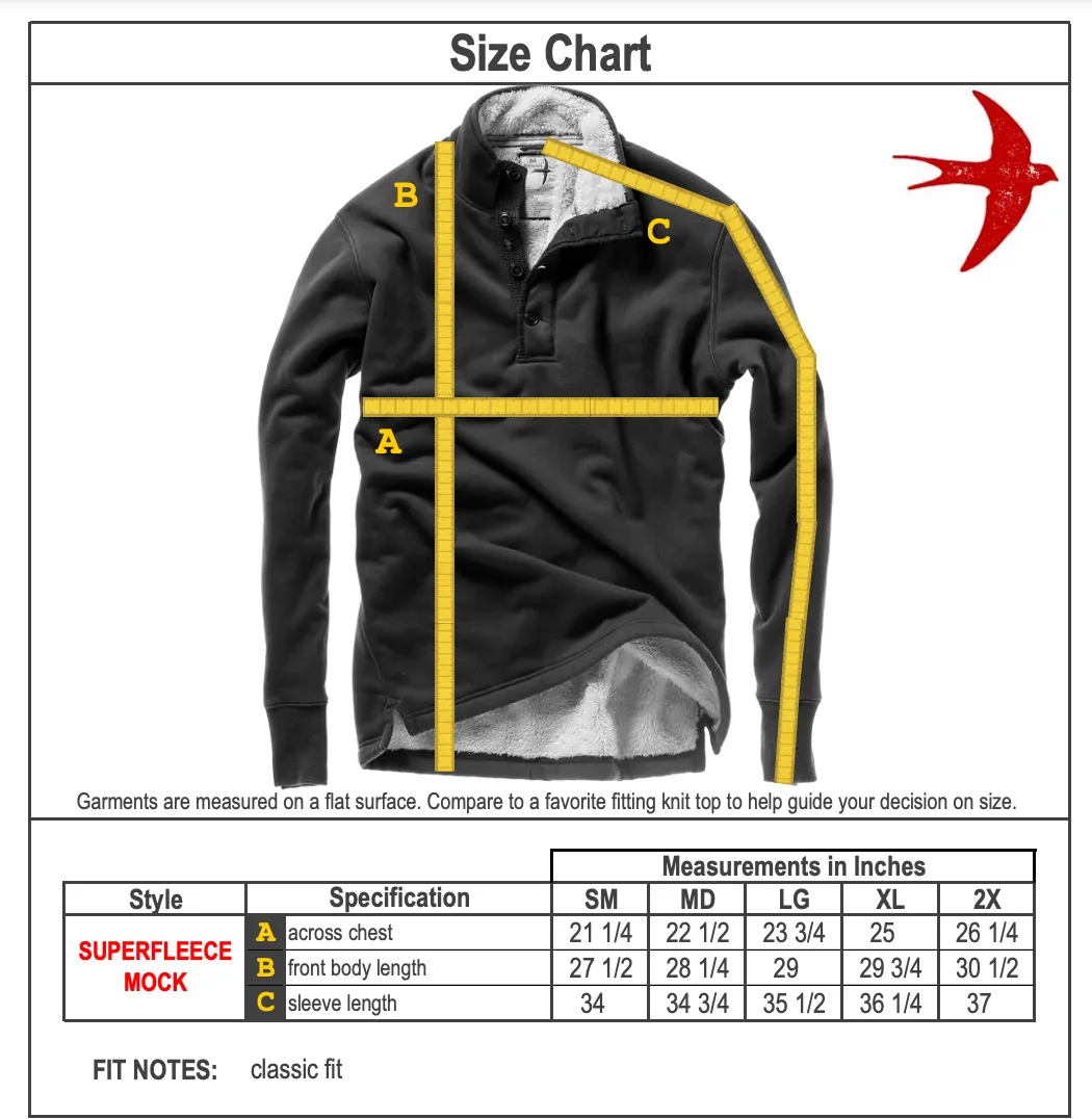 Lt Grey Heather Superfleece Mock by Relwen