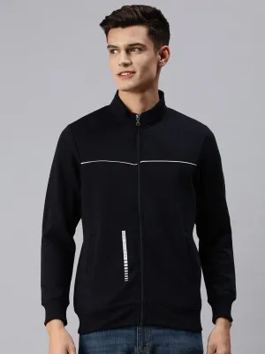 Men Blue Sweatshirt