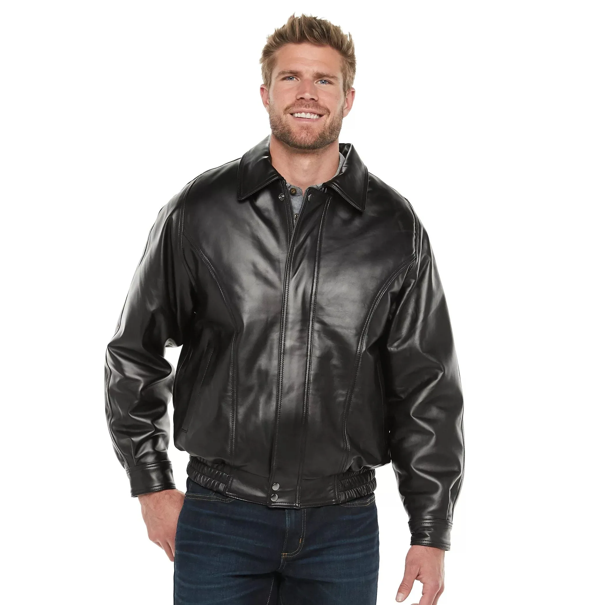 Men's leather bomber jacket Vintage Leather