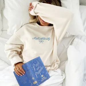 Most Ardently Embroidered Gemma Crewneck Sweatshirt