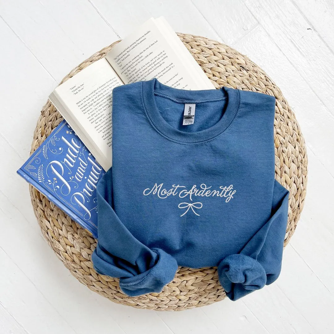 Most Ardently Embroidered Gemma Crewneck Sweatshirt