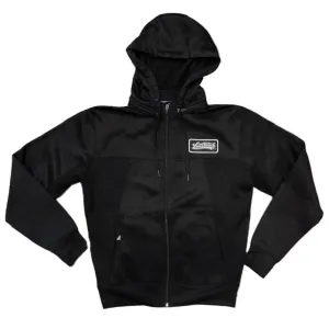OG Patch Men's Black Poly-Tech Zip Up Hoodie