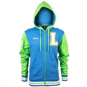 Overwatch Hoodie - Overwatch Varsity Lucio Zip-Up Hoodie