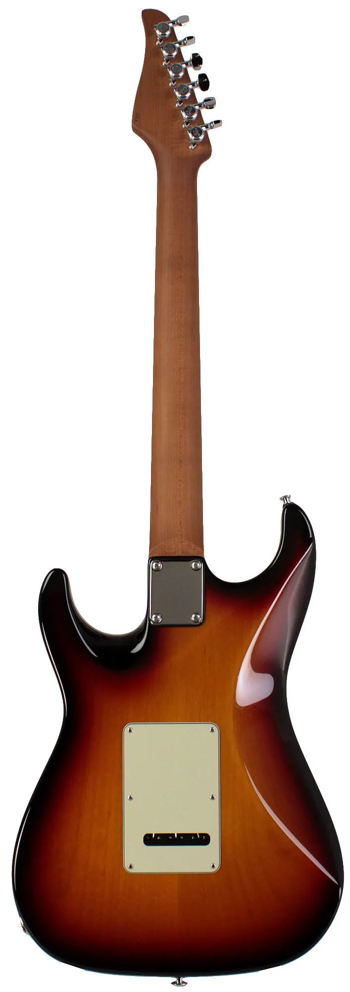 Suhr Select Standard Guitar, Roasted Neck, 3-Tone Burst
