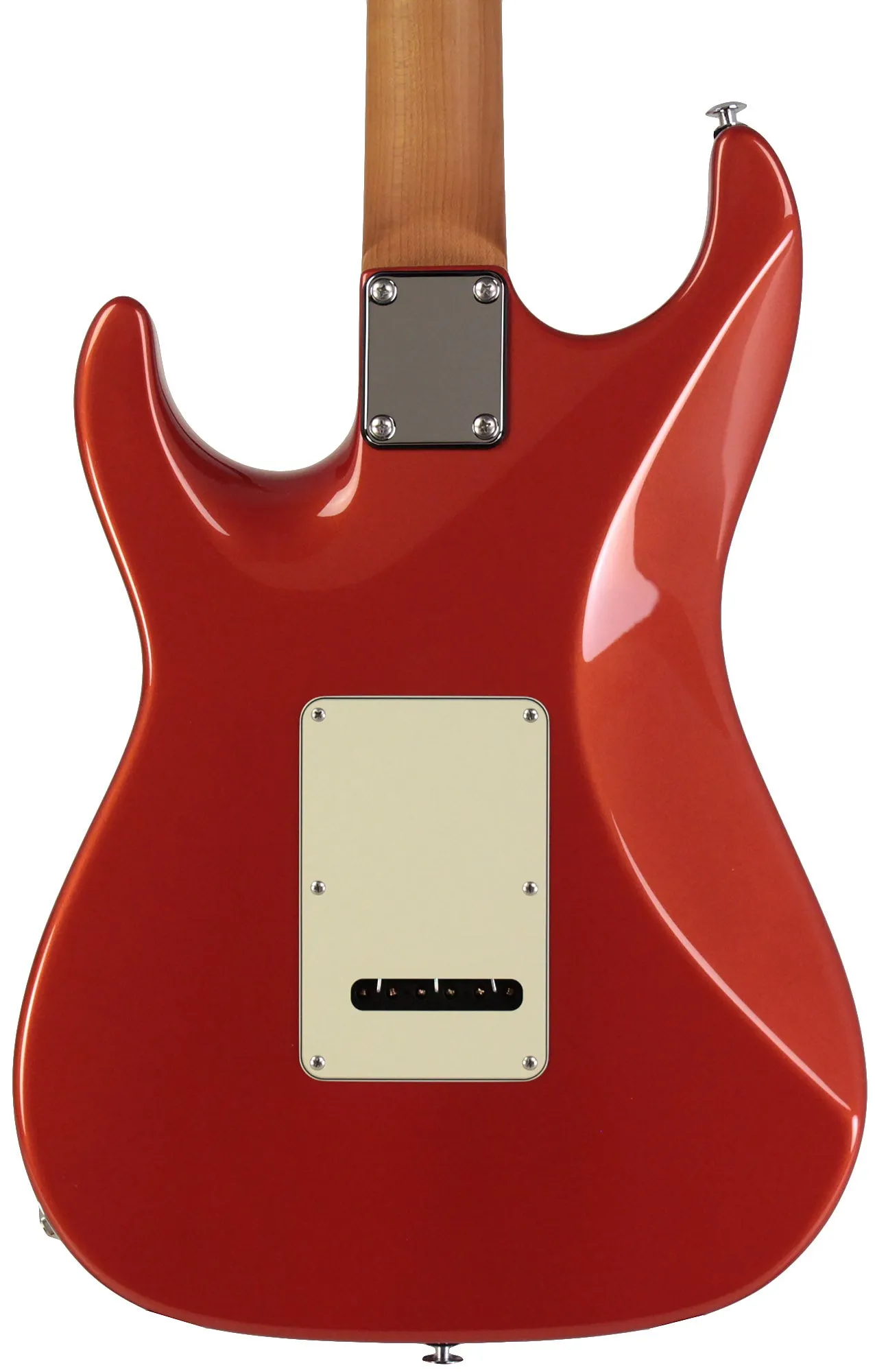 Suhr Select Standard Guitar, Roasted Neck, Orange Crush Metallic