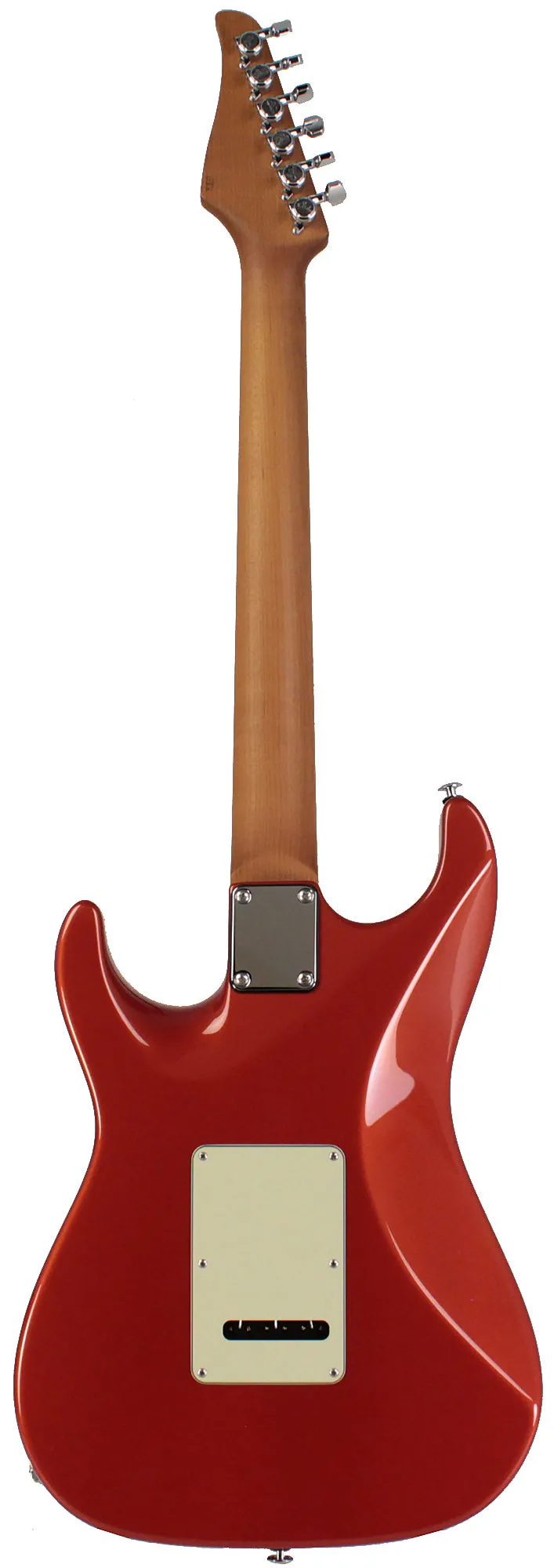 Suhr Select Standard Guitar, Roasted Neck, Orange Crush Metallic