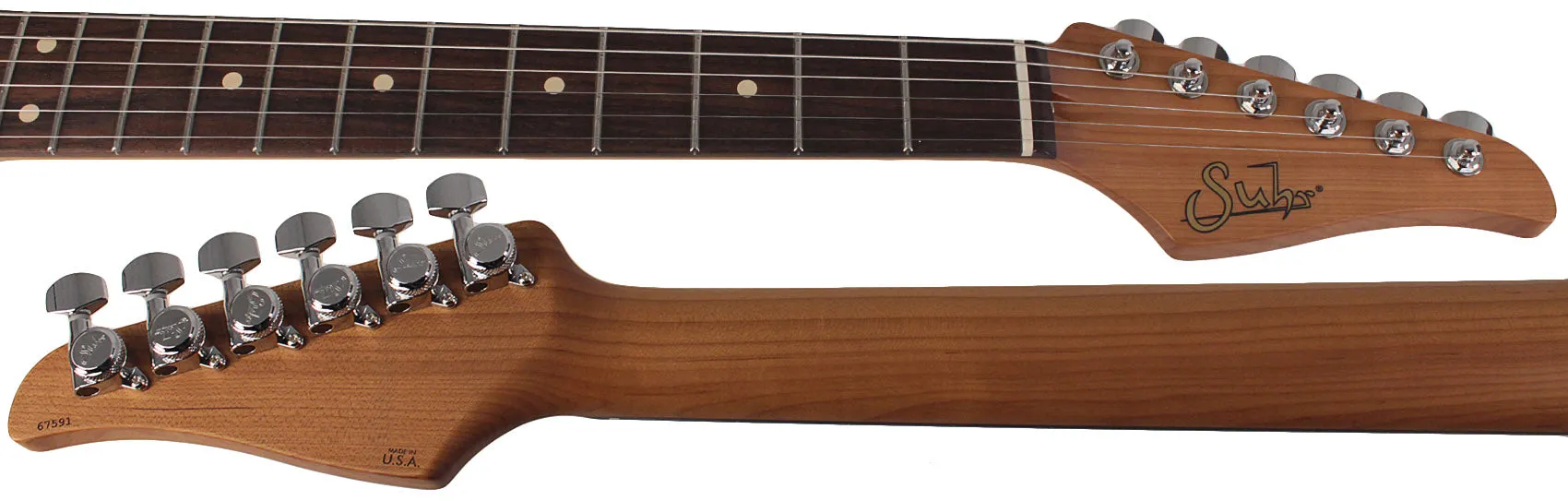 Suhr Select Standard Guitar, Roasted Neck, Sonic Blue
