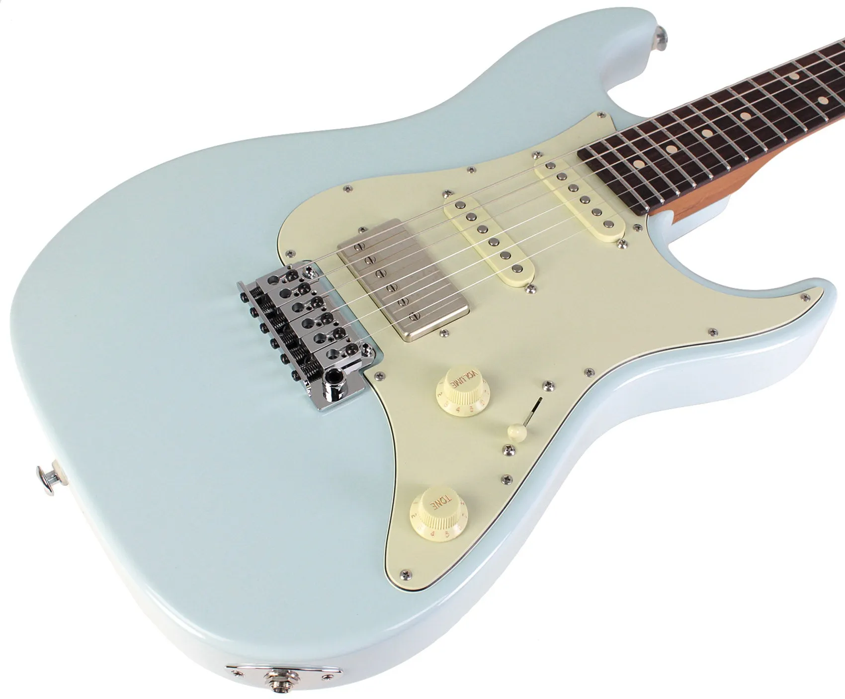Suhr Select Standard Guitar, Roasted Neck, Sonic Blue