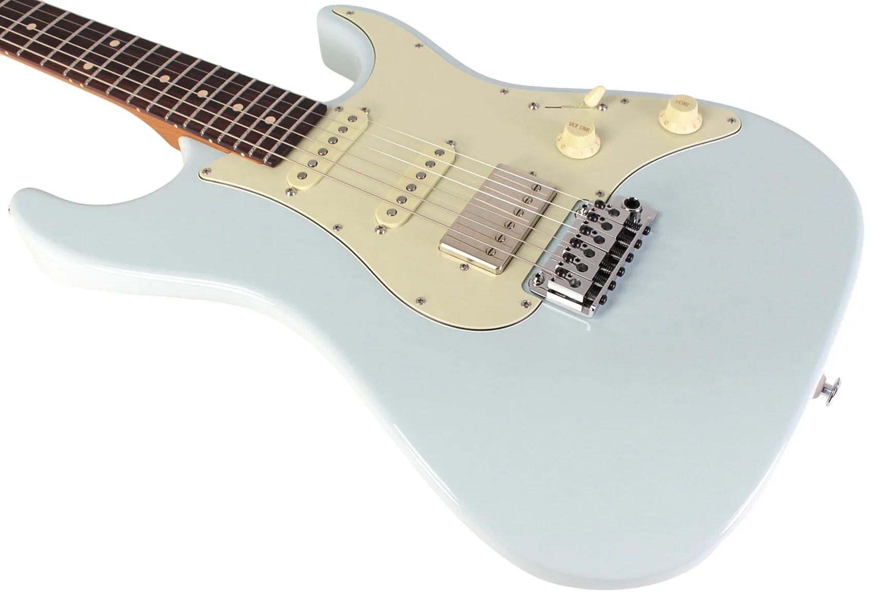Suhr Select Standard Guitar, Roasted Neck, Sonic Blue