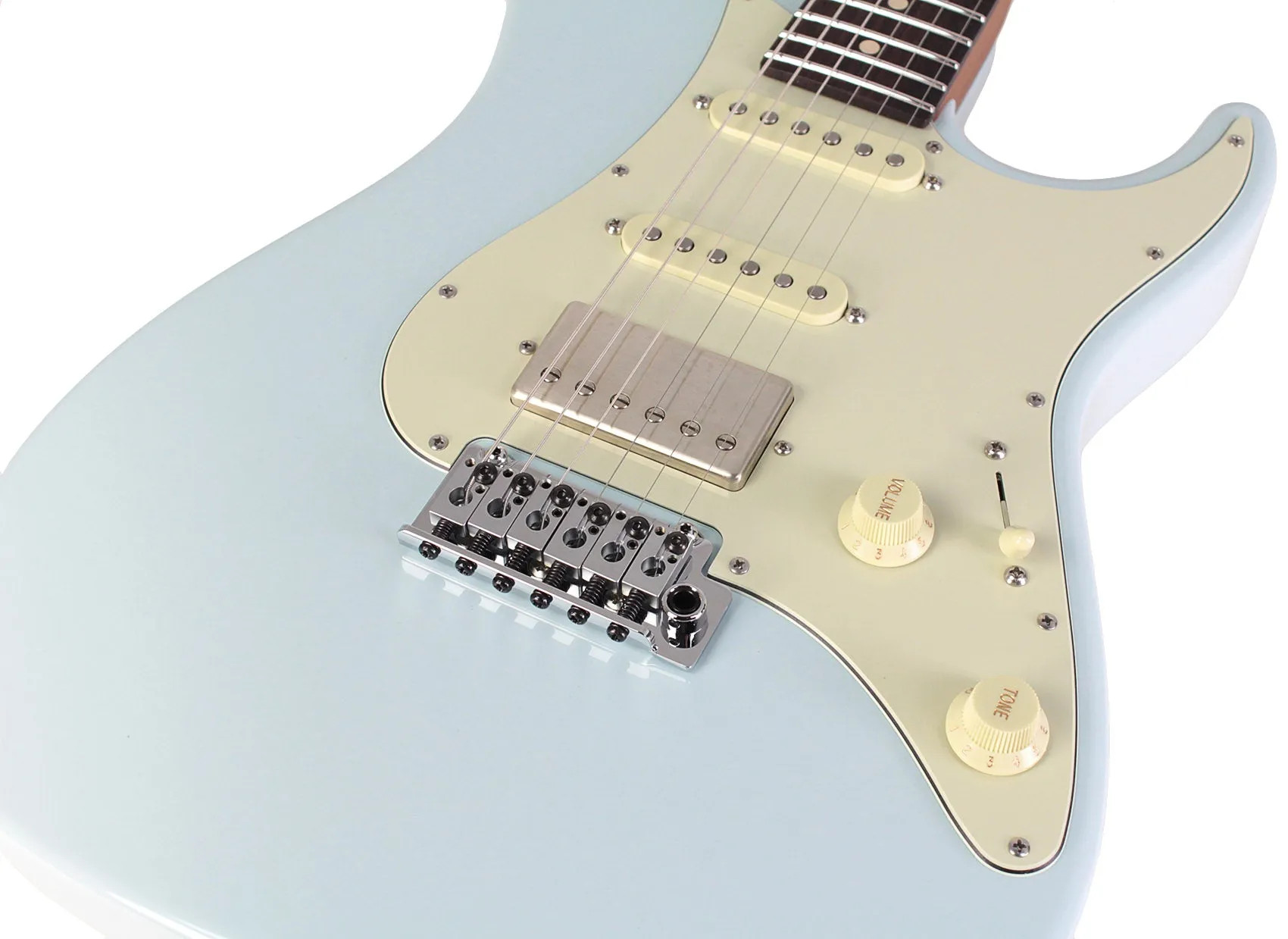Suhr Select Standard Guitar, Roasted Neck, Sonic Blue
