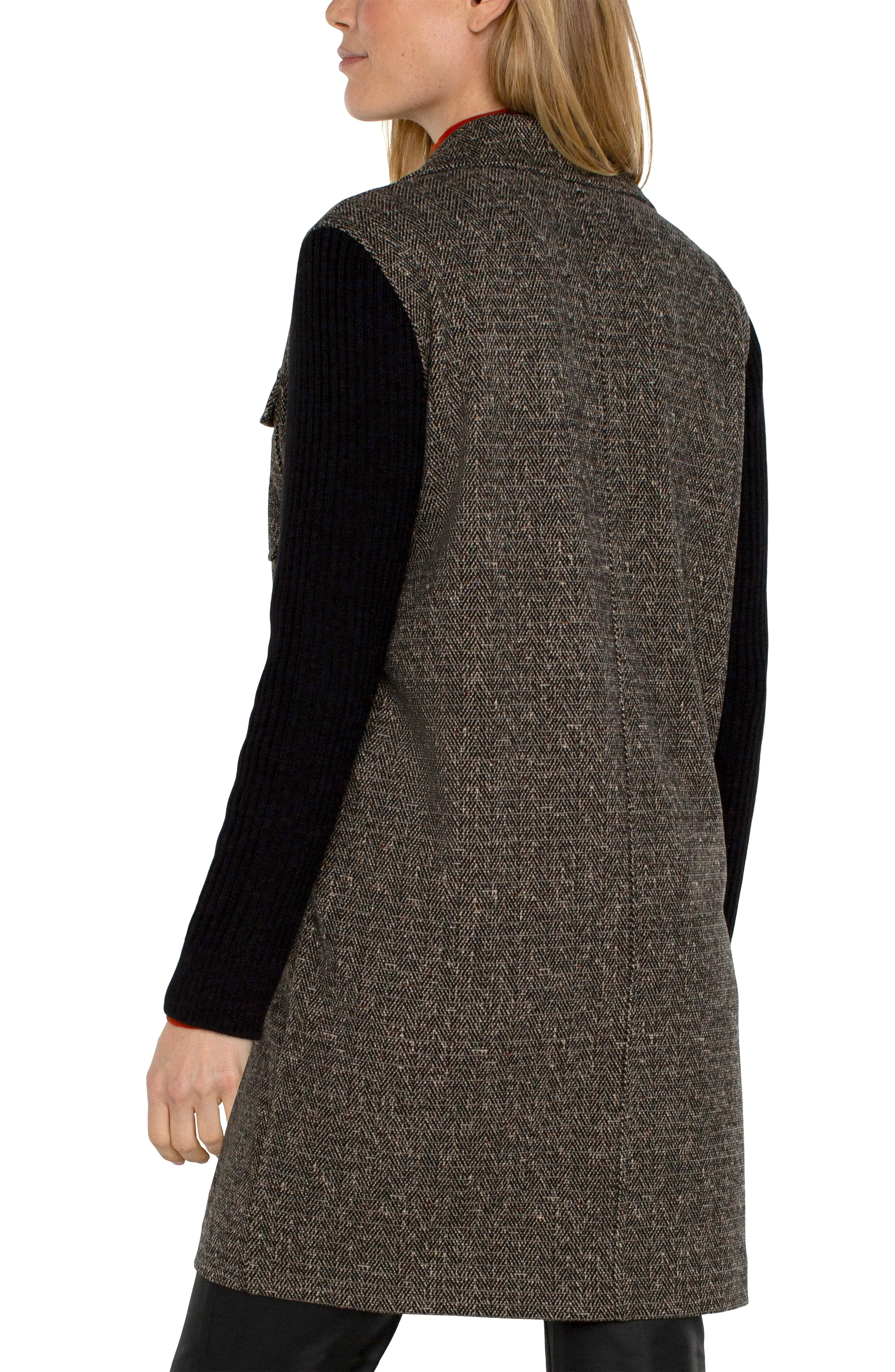 Sweater Insert Long Coatigan (Liverpool)
