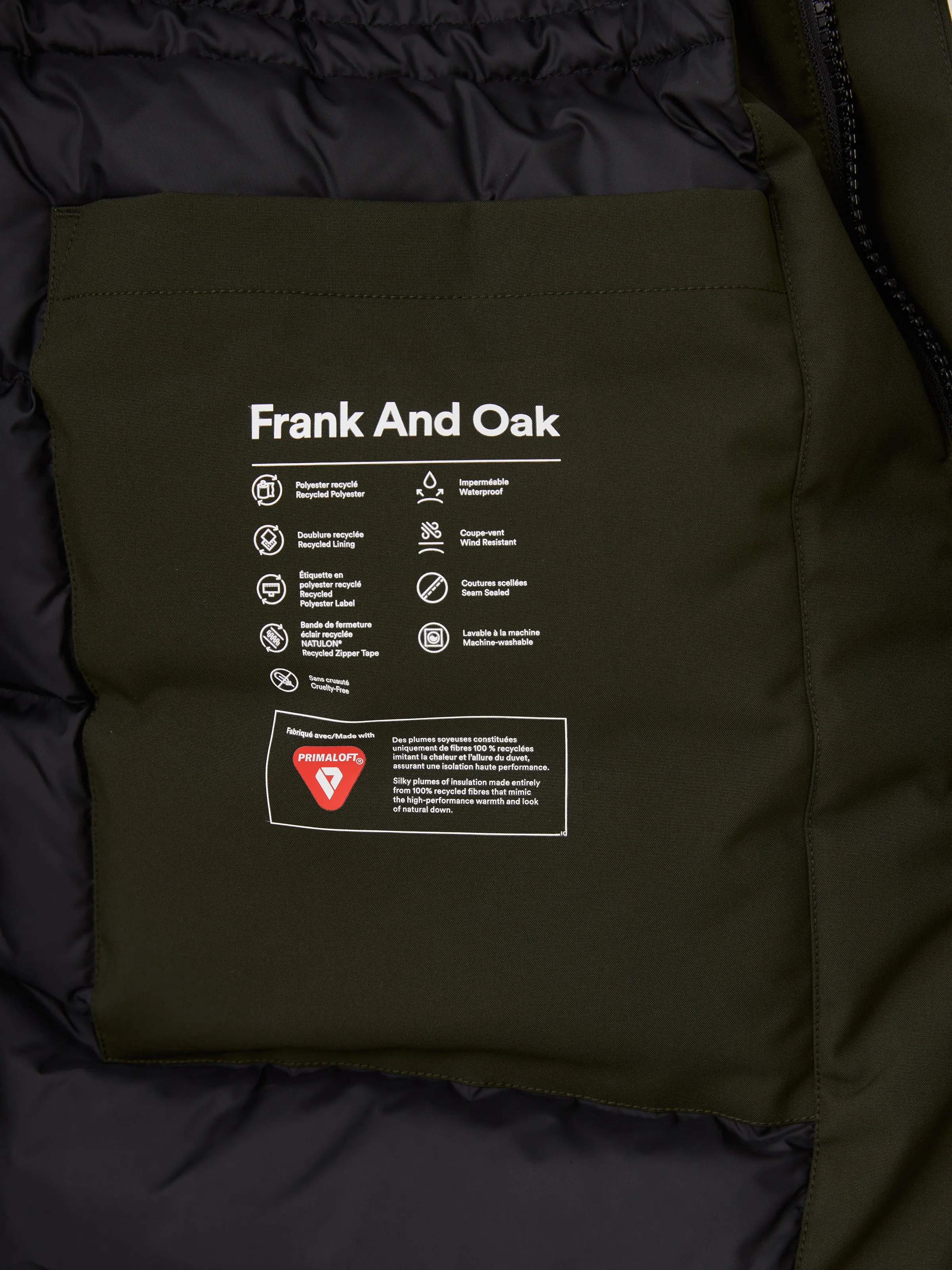 The Capital Parka in Rosin