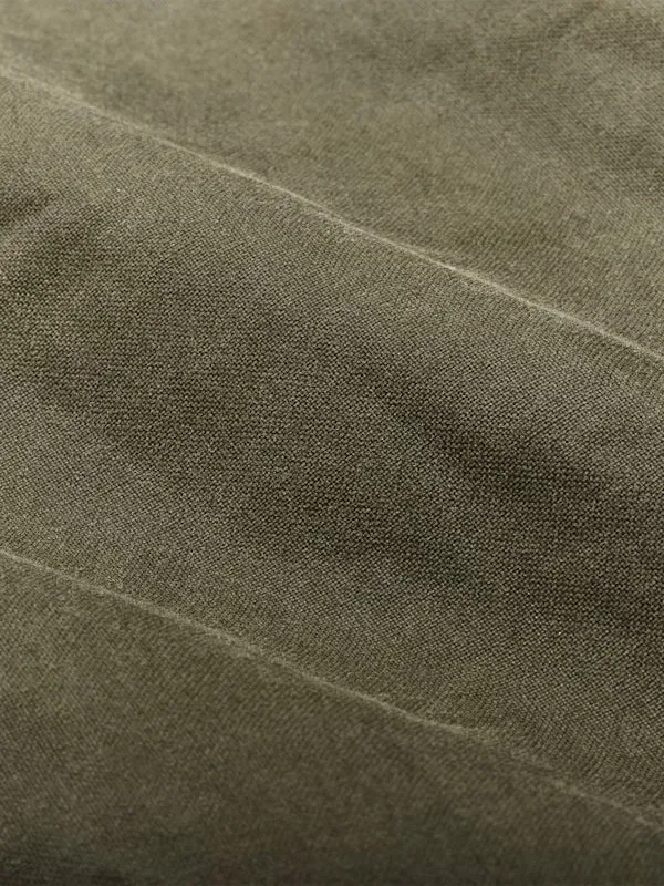Tin Cloth Short Lined Cruiser Jacket: Military Green